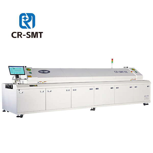 8 Zones Lead Free Hot Air Reflow Oven F8