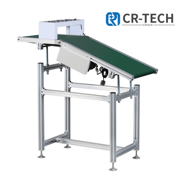 Wave solder out feed conveyor