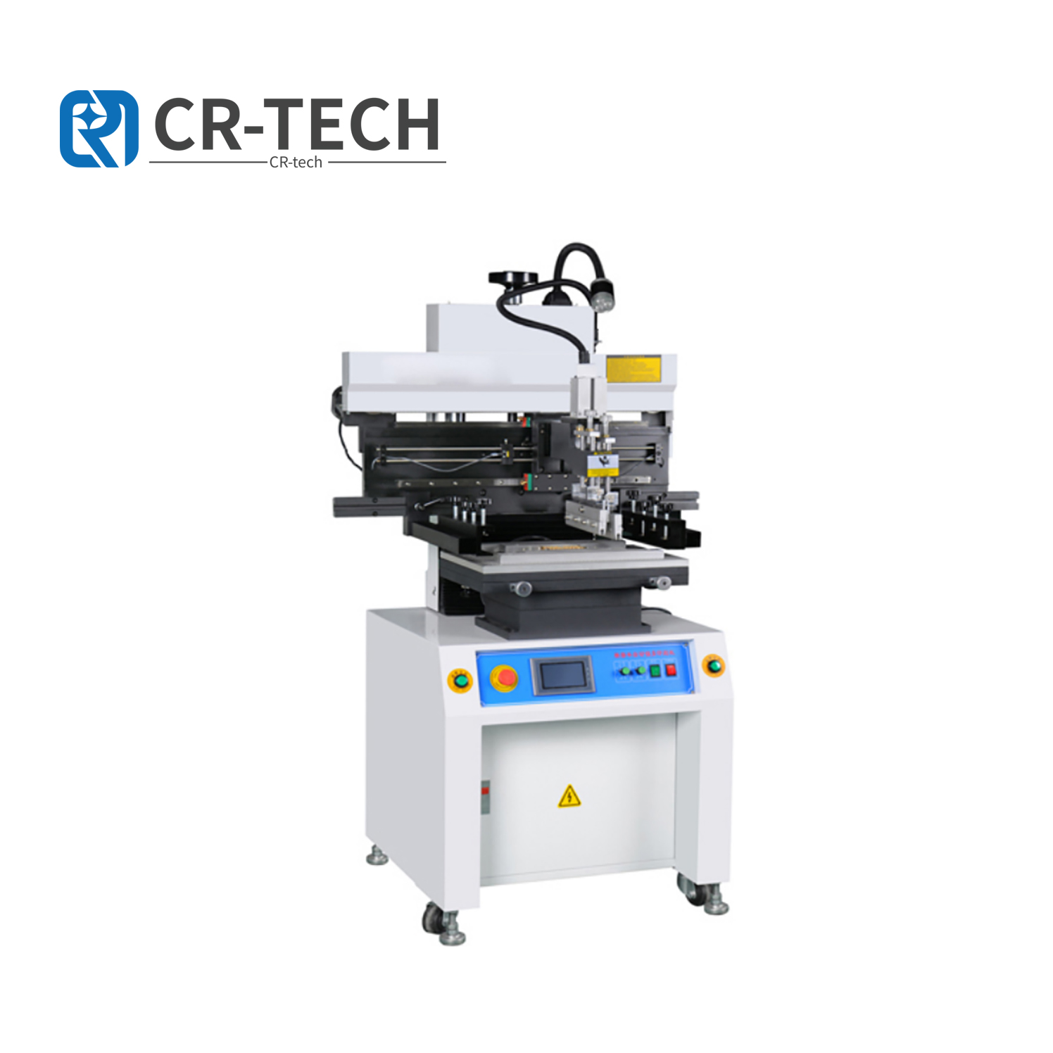 CR-TECH Semi Auto Stencil Printer SMT PCB Semi Automatic Paste Printing Machine S400